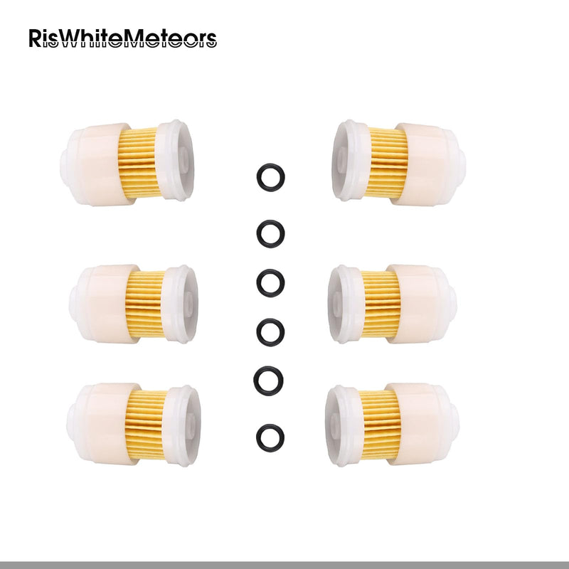 68F-24563-00-00 68F-24563-10-00 68F-24563-01-00 68F24563 Fuel Filter (6pcs) Replacement for Yamaha Outboard 150HP-300HP