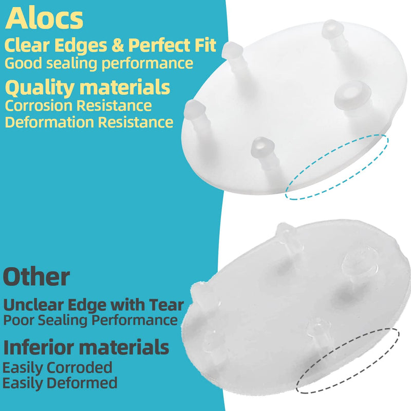 Replacement for Vormax Toilet Tank Silicone Flapper Seal Gasket 3'' - Fit for American Standard 7381424-100.0070A (2 Pack)