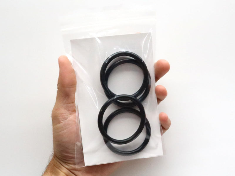 Captain O-Ring – Replacement Plunger O-Rings for 3-Tier Sink Drain, T&S Brass 010389-45 Twist Waste Drain Valve Rubber Stopper Oring (4 Pack)