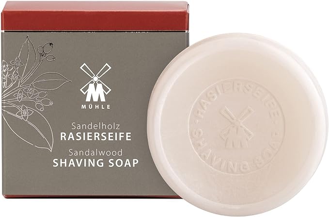 Muhle porcelain shaving bowl (with shaving soap) SANDALWOOD (RN2SH) - NewNest Australia