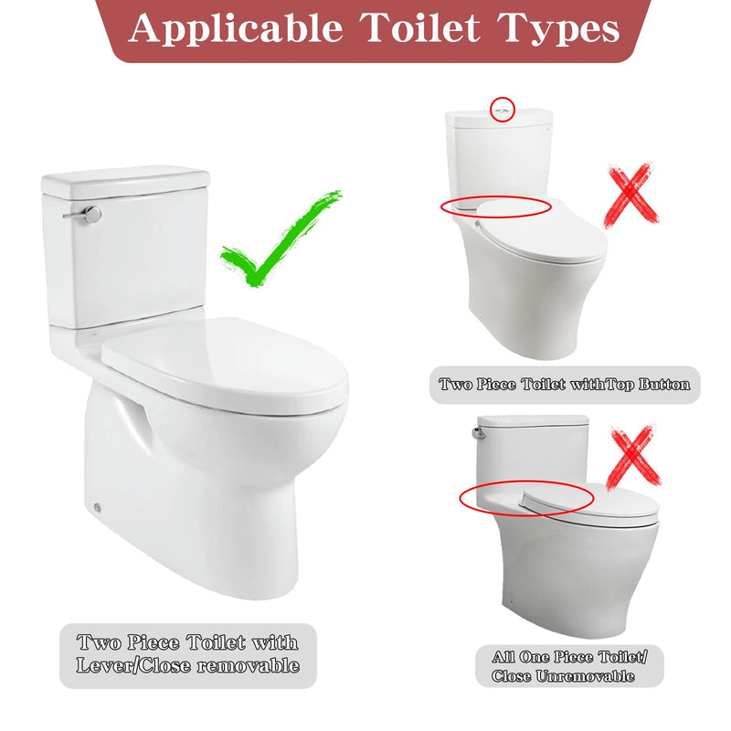 Toilet Flush Valve Replacement Kit for American Standard Champion 4 ，Titan ，Duravit Two Piece Toilets, Compatible with 4149A 4215A 4260 4266 Tanks