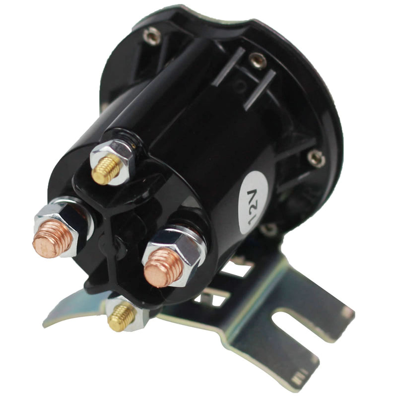 Starter Solenoid Switch Relay 4 Terminal Current 150A Max 800A Replacement for Trom-Betta 684-1251-212 684-1261-212 PowerSeal DC Contactor w/L-Bracket 684-1261-212 Solenoid