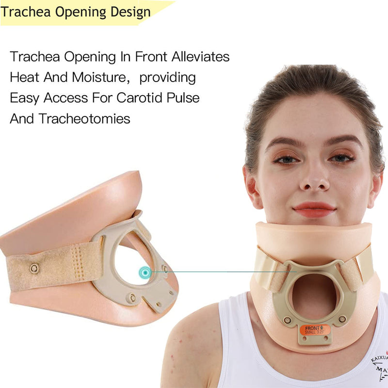 Philadelphia Neck Brace Foam Lightweight Soft Cervical Collar Height 3 1/4 Inch Immobilizer Collar Support Neck Traction Device Neck and Head Braces (SizeL) Odorless L