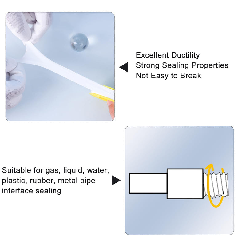 20 PCS Propane Tank O-Ring with 1PCS Thread Sealing Tape for Soft Nose Propane Tank Cylinder,Propane Tank Seal Gasket O-Ring for Propane Tank Cylinder POL Adapter Fitting, Connectors, Valves