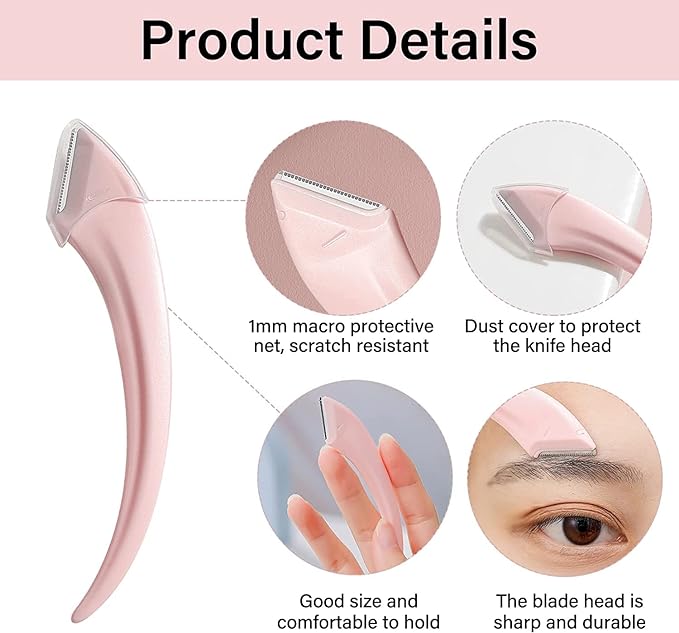 3 PCS Eyebrow Repair Beauty Tool Set with Comb Eyebrow Repair Scissors Professional Eyebrow Repair Scissors Stainless Steel Precision Eyebrow Repair Scissors Set for Men and Women Eyebrow Repair Tools - NewNest Australia