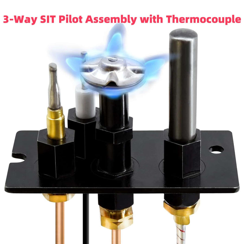 Propane Gas 10002265 3 Way Pilot Assembly