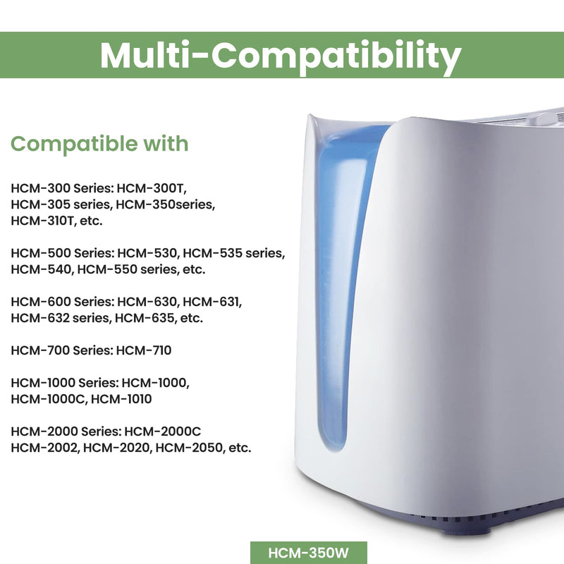 Humidifier Filter A Compatible with Honeywell HAC-504, HAC-504AW, HCM-350 4