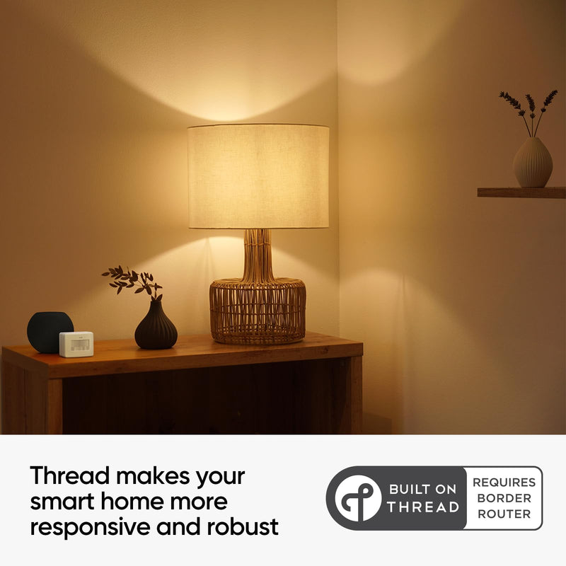 Onvis Smart Motion Sensor, Wireless Home Security System, PIR Motion Detector, Hygrometer, Thermometer,Works with Apple HomeKit-Thread SMS2-K