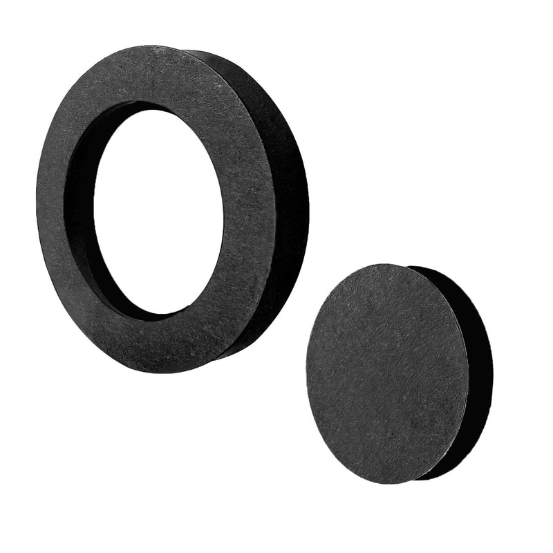 Wall Hung Toilet Gasket, Z1200-NEOSEAL-GSKT-4, Bonded Neo Seal Closet Gasket Replacement Kits, for Rear Discharge Toilet, Rear Outlet Toilet, Rear Flush Toilets, Wall Mounted Toilet