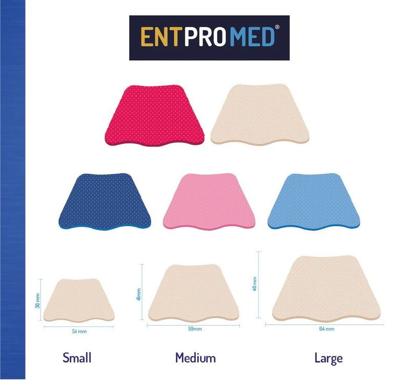 Thermoplastic Nasal Splints,Nose Brace Fracture, External Nose Support Protector for Rhinoplasty Septoplasty Surgery, ENT, Orthopedic Immobilization, 5pcs (Medium) Medium