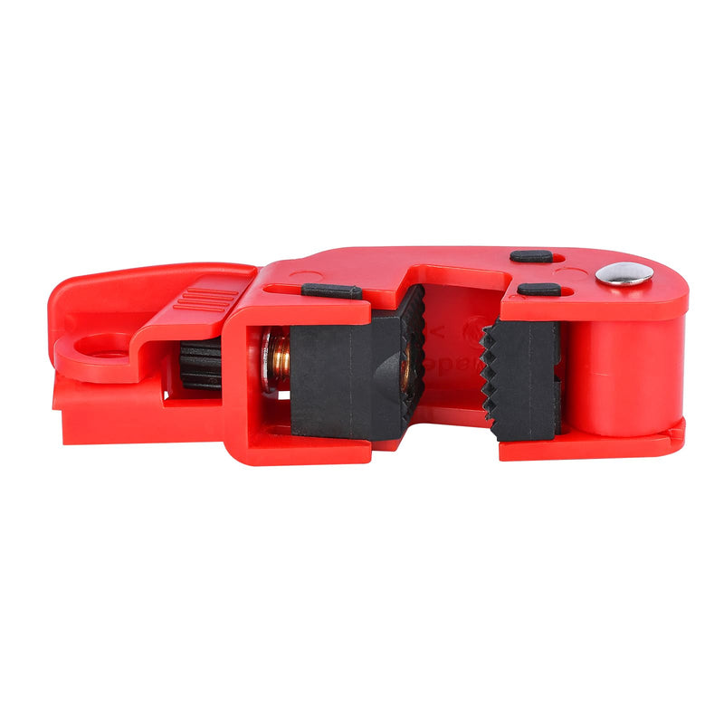Circuit Breaker Lockout, Lockout Tagout Breaker Lock for Standard Single and Double Toggles, Pack of 12 12pcs (for Standard & Double Toggles)