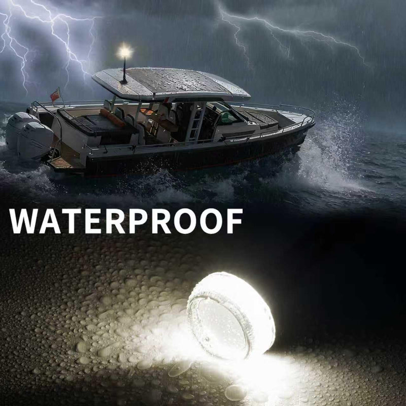 13 inches Stern lights for Boats,Anchor Light Led Marine,Waterproof White Navigation Lights for Pontoon,Marine,Yacht,Jon Boat T8913PD-TF（13”）