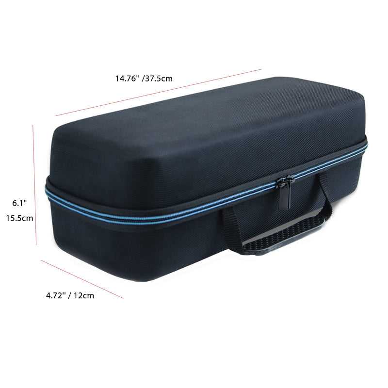 Case for Samsung The Freestyle Projector & Battery Base All Accessories Storage, Compatible with 30” - 100” The Freestyle 2nd Gen EVA Hard Bag Anti-Scratch Anti-Collision (Black) Black