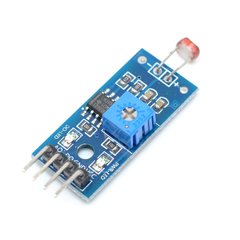 Oiyagai 5pcs LM393 Light Detection Optical Sensitive Resistance Sensor Module Photosensitive Sensor for Arduino (4PIN) 4PIN