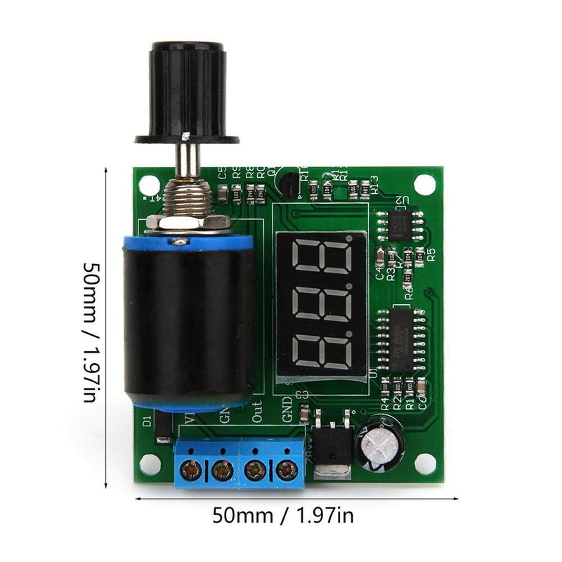 4-20mA DC12/24V Generator Module,Adjustable Current Generator,Knob Operation,Response Fast,No Delay,with Polarity,for Source,Output Meter Test,Analog