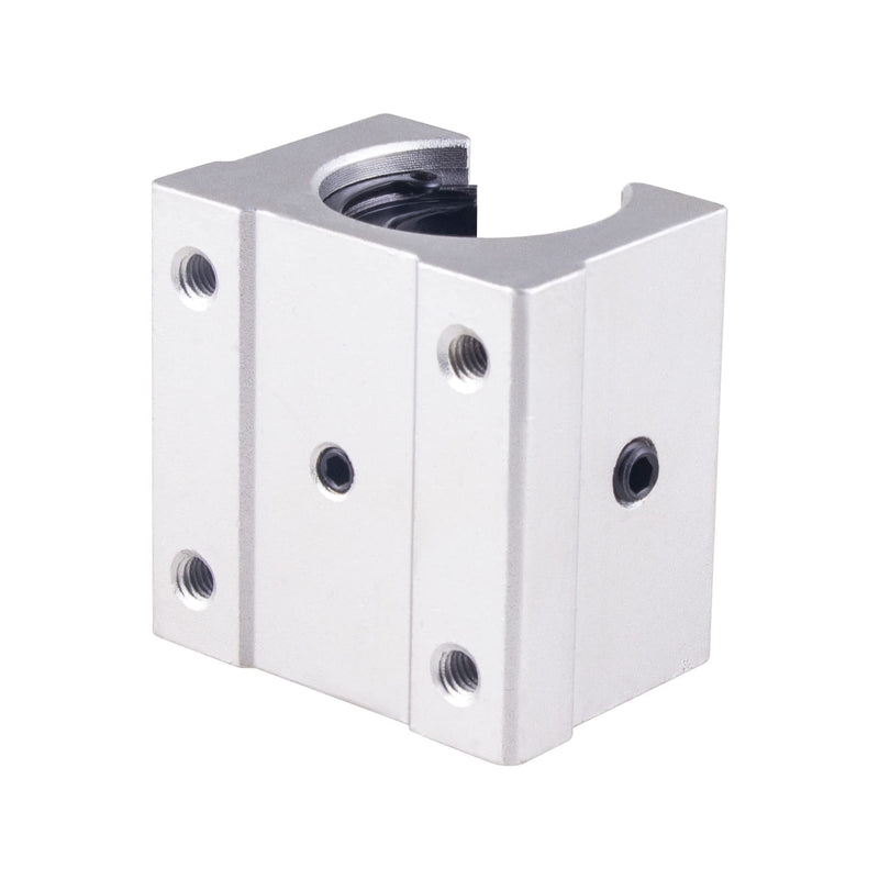 4pcs SBR16UU Linear Ball Bearing Slide Block 16mm Open Sliding Ball Bearing Block Aluminum Linear Router Motion Bearing for SBR16 Linear Motion Shaft Linear Guide Rail 4PCS - NewNest Australia