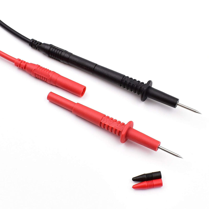 TH-6-KIT Automotive Test Lead Kit, Test Probes,Flexible Silicon Back Probe pins,Shielded Alligator Clips and Large Crocodile Clips,Multimeter Clamp Meter TH-6-KIT