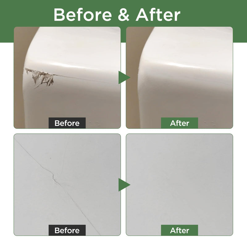 Touch Up Paint White tile paint porcelain repair kit Specialty Tub and Tile Paint, High-Gloss White bathtub Paint, Quick-Dry Porcelain Paint for Scratches & Chips on Porcelain, Acrylic, Enamel, Cast Iron, Tubs, Tiles, Sinks Wooden furniture and Toilets