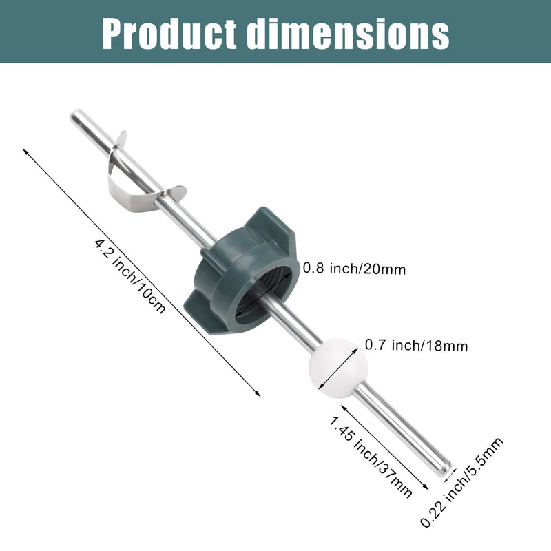 Lavatory Pop Up Center Piece Assembly, Sink Ball/Pivot Rod Replacement Parts Bathroom Sink Drain Repair Kit Compatible with Price Pfister Pop Up Stopper and Other Popular Brands Replacement for PS2673