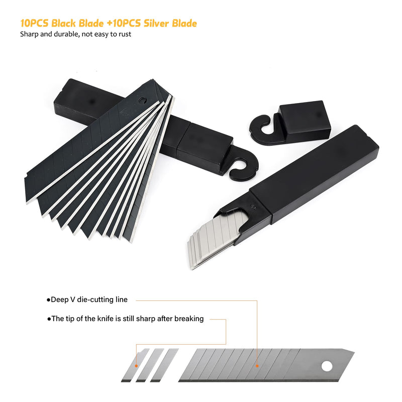 EHDIS Razor Blade Scraper,4 Inch Razor Blade Scraper Tool Tile Paint Scraper Floor Wall Paper Removal Smoothing Scraper for Wood,Window Glass Wallpaper Remover,Painting Stripping, Adhesive Removal