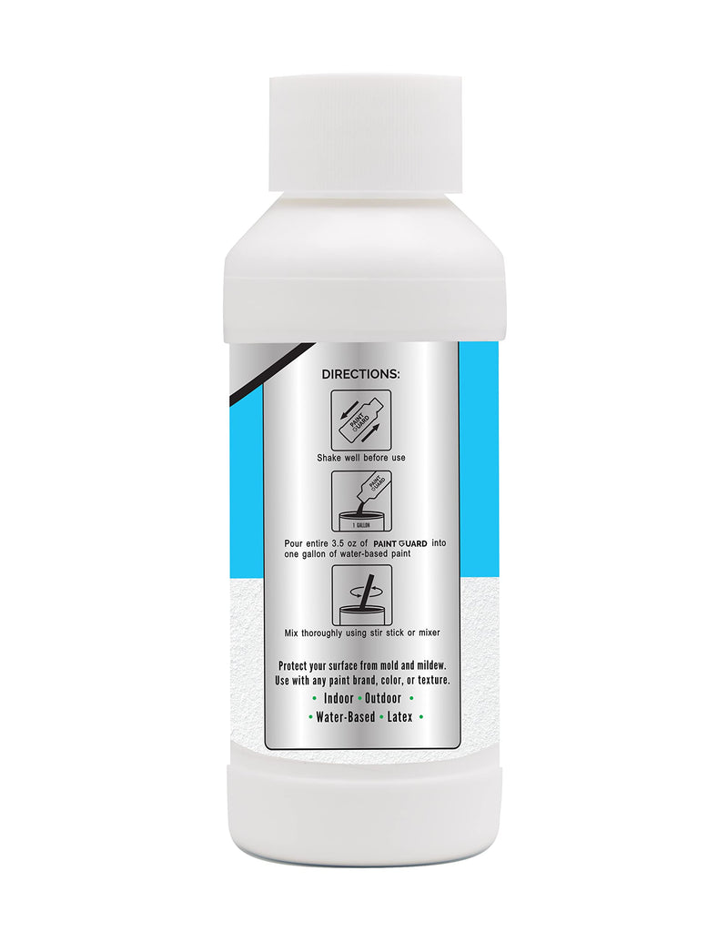 Paint-Guard Mold and Mildew Defense Paint Additive (1 Gallon Treatment) 3.5 Fl Oz (Pack of 1)