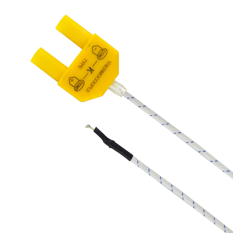 69028 Replacement Thermocouple,Compatible with Klein Tools multimeters and clamp Meters Banana Type Plugs