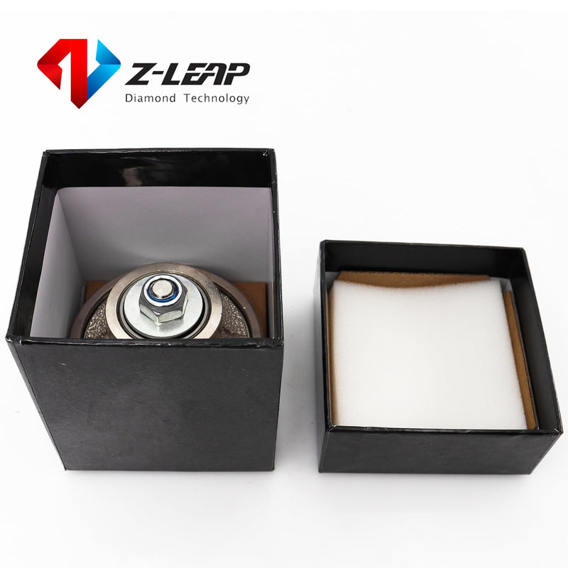 B10 3/8 inch Half Bullnose Roundover Diamond Hand Profiler for Granite Concrete Marble Stone 5/8-11 Thread B10 3/8"