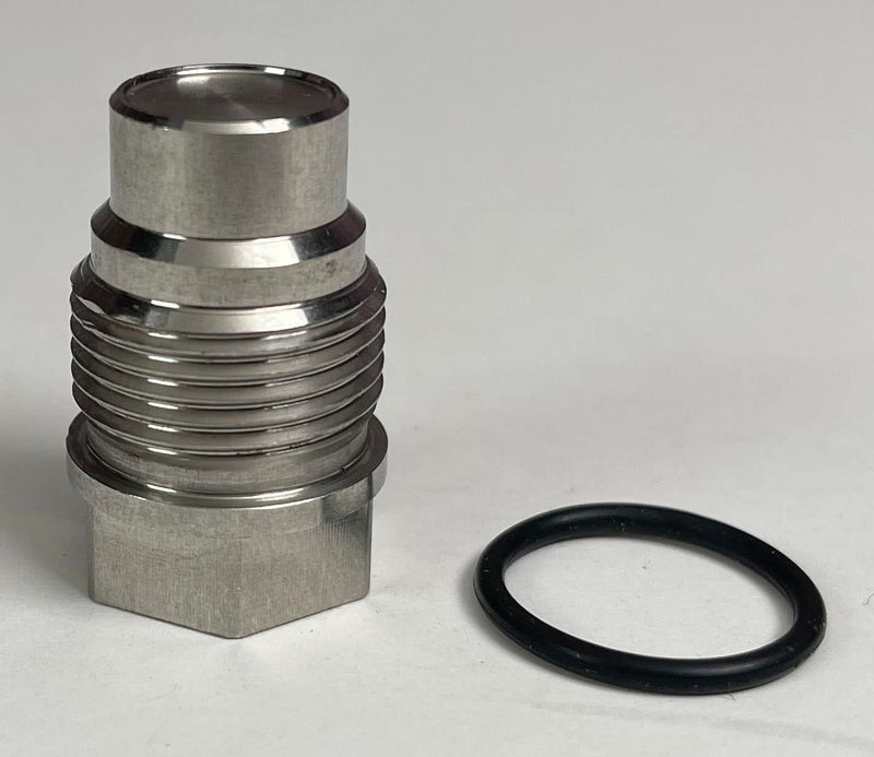 Replacement Common Rail Fuel Plug Valve Compatible with 2004.5-2010 GM 6.6 LLY/LBZ/LMM Duramax & 2007.5-2018 Ram 6.7 Diesel Replaces OE# 97371618