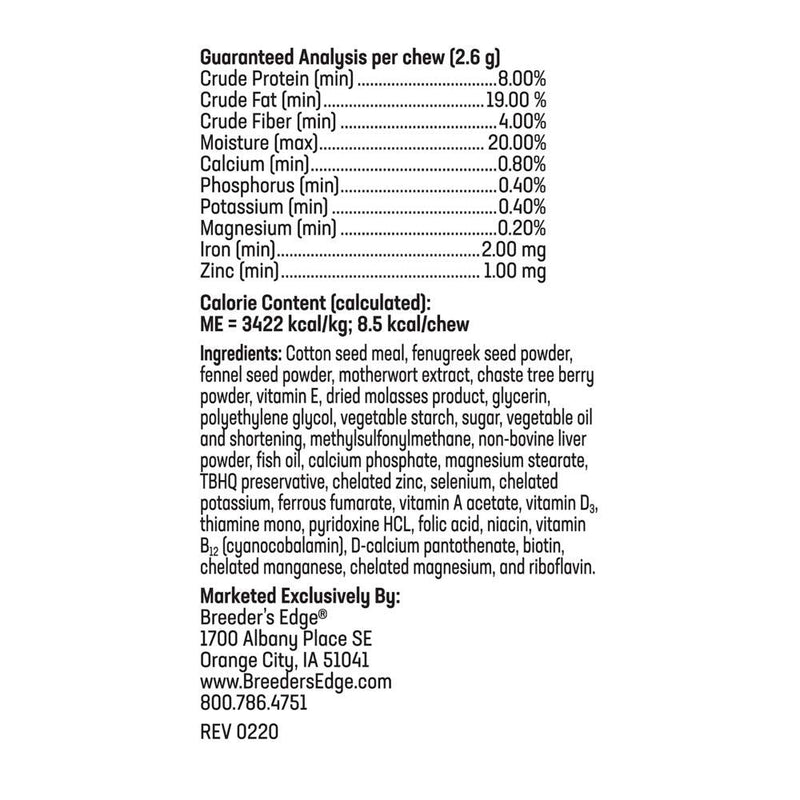 Revival Animal Health Breeder's Edge Oxy Momma- Nursing & Recovery Supplement - 40ct Soft Chews Small Dogs & Cats - PawsPlanet Australia
