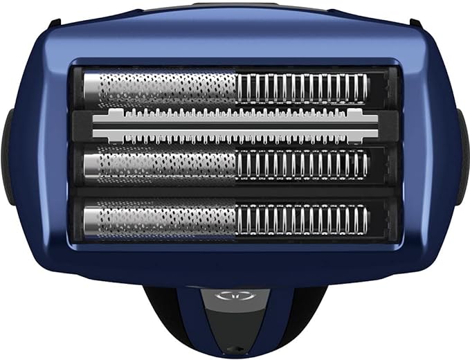 Izumi IZF-V559-A-EA Electric Shaver, Solid Series, 4 Blades, Reciprocating Type, Wash Body, Blue (Replacement Blade + 1 Piece) - NewNest Australia