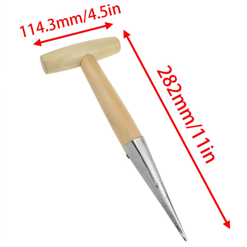 Garden Seed Planter Seed Planter Tool Seed Dibber Manual Garden Planter for Planting Vegetables and Flowers -1pcs