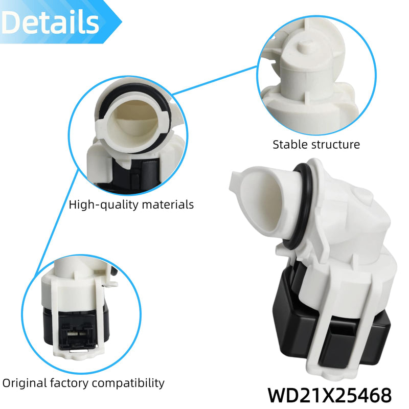 WD21X25468 Dishwasher Pressure Sensor for GE Hotpoint Haier AP6976524