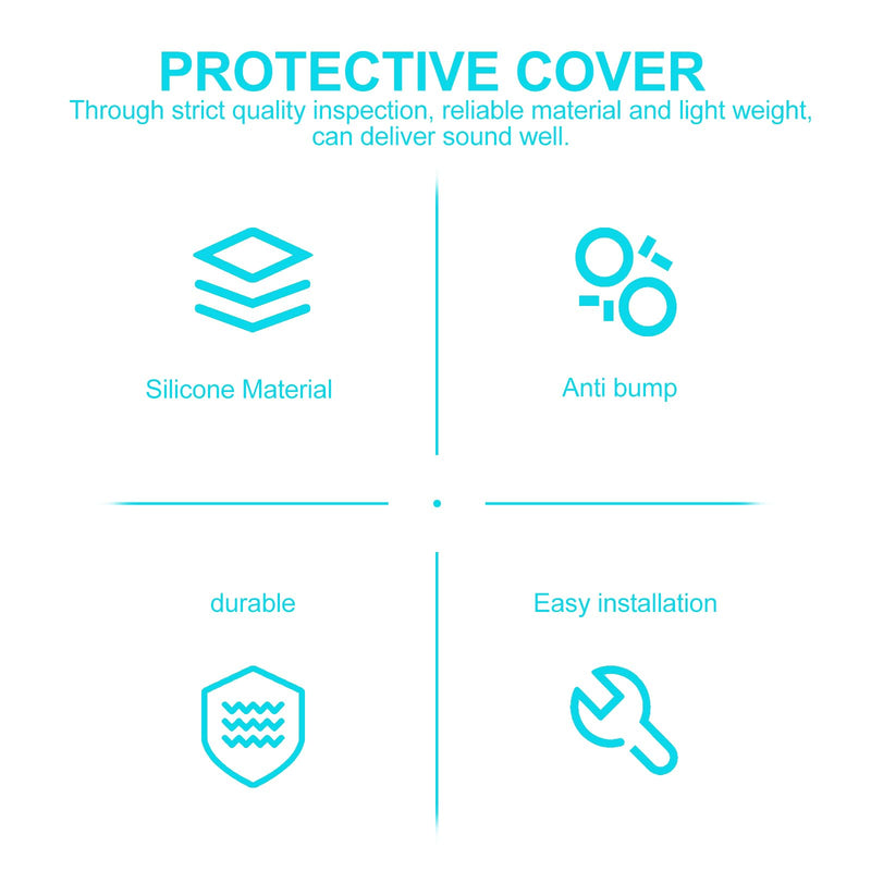 ULTECHNOVO Covers, Silicone Cover 16pcs for Hospital Doctor Diaphragm Accessory