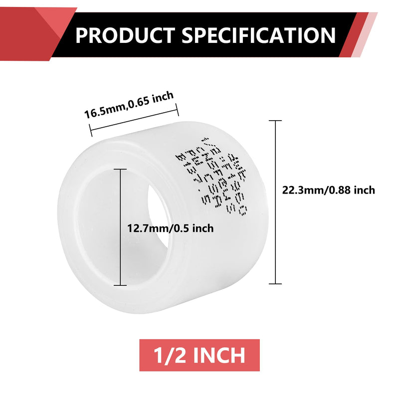 (Pack of 100) EFIELD 1/2 Inch F1960 Expansion Rings/Sleeves for Pex A Piping System Pack 100