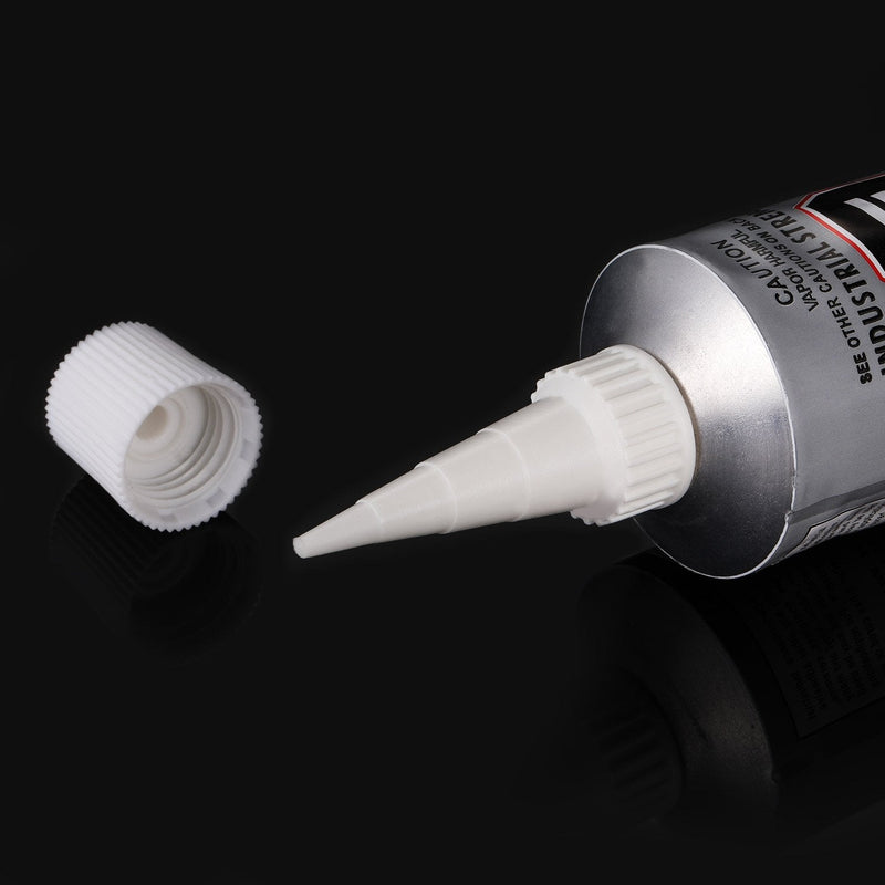 Zhehao 20 Pack e6000 Snip Tip Applicator Tips Cap for E6000 Craft Glue 3.7 Ounce Adhesive Tubes