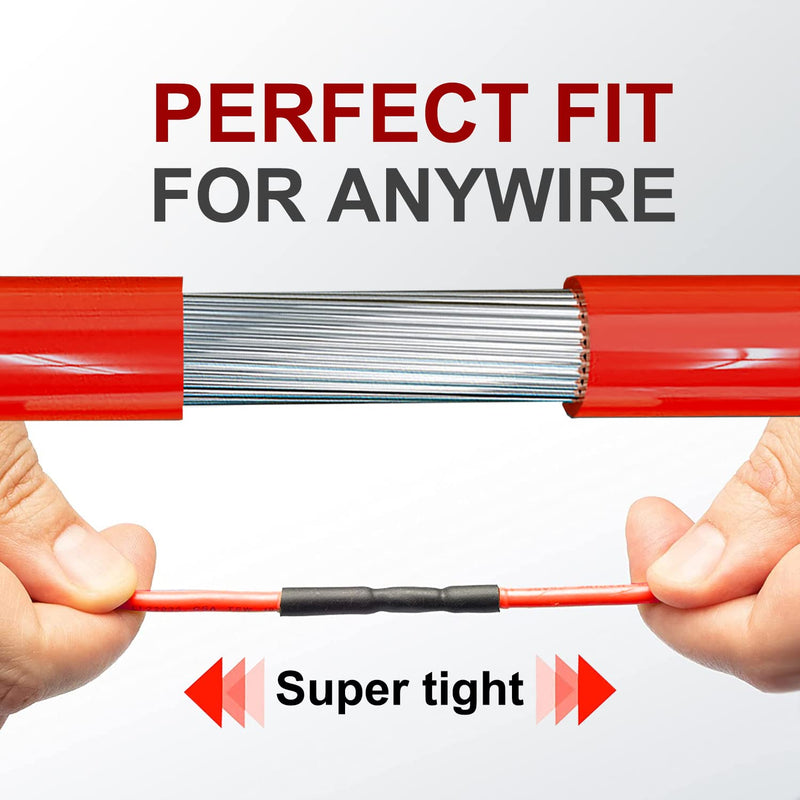 Chanzon 2:1 Ratio 1/8" (3mm) Heat Shrink Tubing 8Ft Roll (2.5M Total Length) Clear/Transparent Polyolefin Sleeving Wrap Shrinking 2 to 1 1pcs 3mm (1/8") - 8FT Transparent