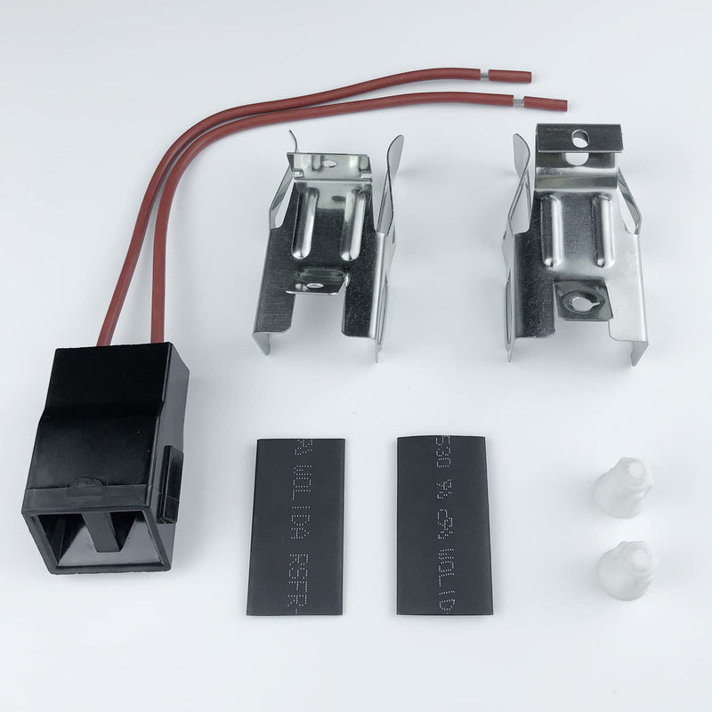 2 Pack ERR117 Range Stove Element Plug Receptacle Block Terminal Compatible with Whirlpool Kenmore Electric Stove Range Burner Receptacle Kit 330031 814399,5303935058,RR109,AP3075808,6130-115