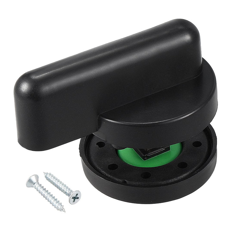 uxcell Privacy Indicator Door Lock 53mm Dia Plastic Nylon Indicating Lock for Public Partition Toilet Restroom Bathroom