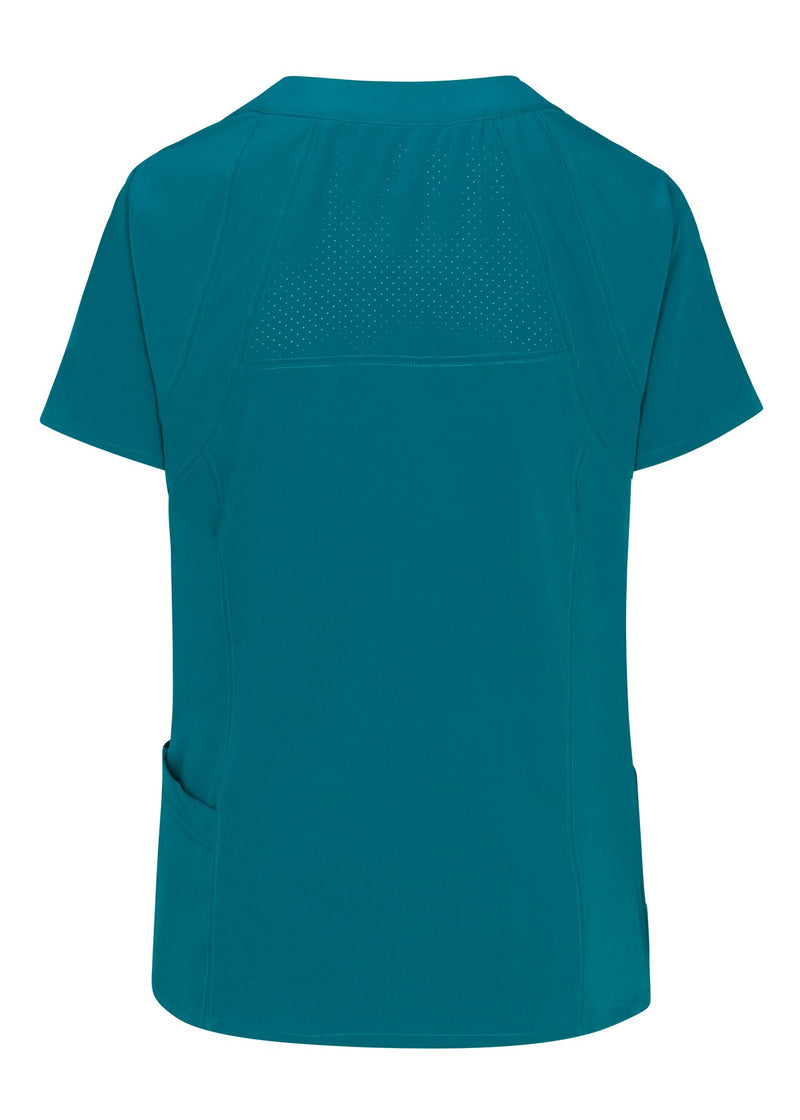 Natural Uniforms Womens Cool Stretch Jogger Scrub Set with Regular and Petite Sizes Teal Medium
