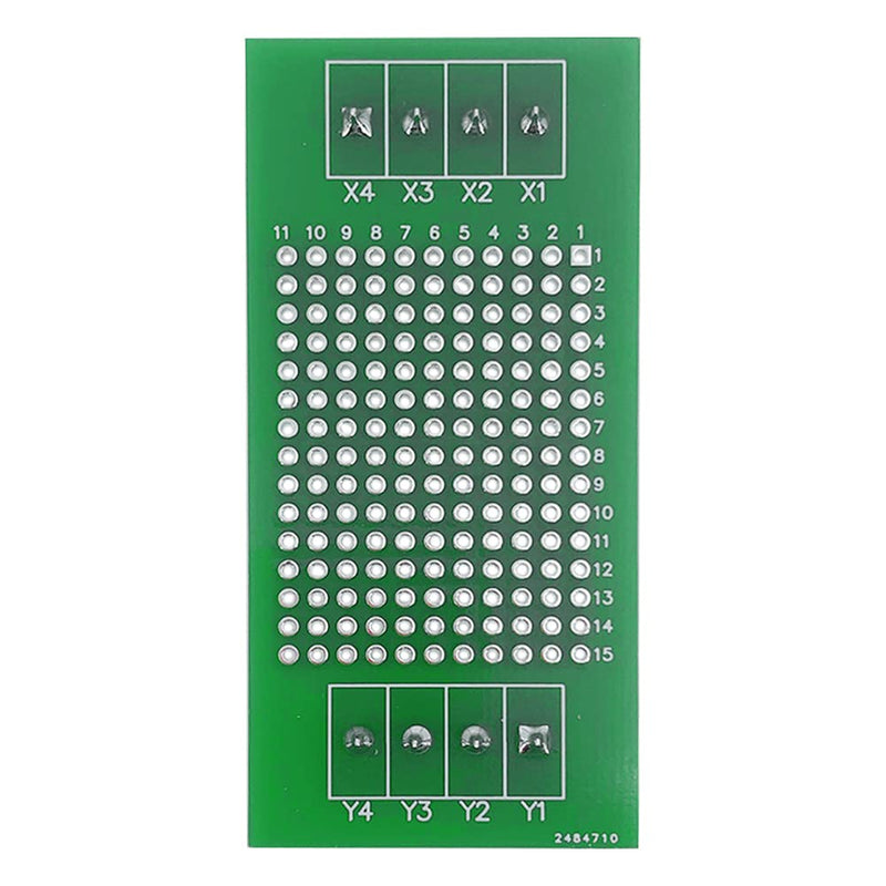 Prototype 72×30mm PCB Board with DIN Rail Mounting Carrier Housing Compatible with Arduino Kit for DIY Project Test Circuit PCB72×30mm