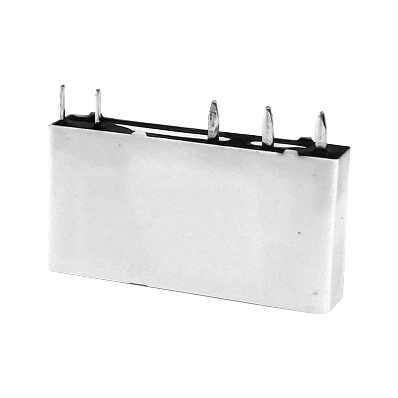 2-Pack CAT700-TBR60 5-Pin Relay, 60VDC 6A/250VAC, DIN Rail Mount Industrial Relay for Control Panels & Automation Systems