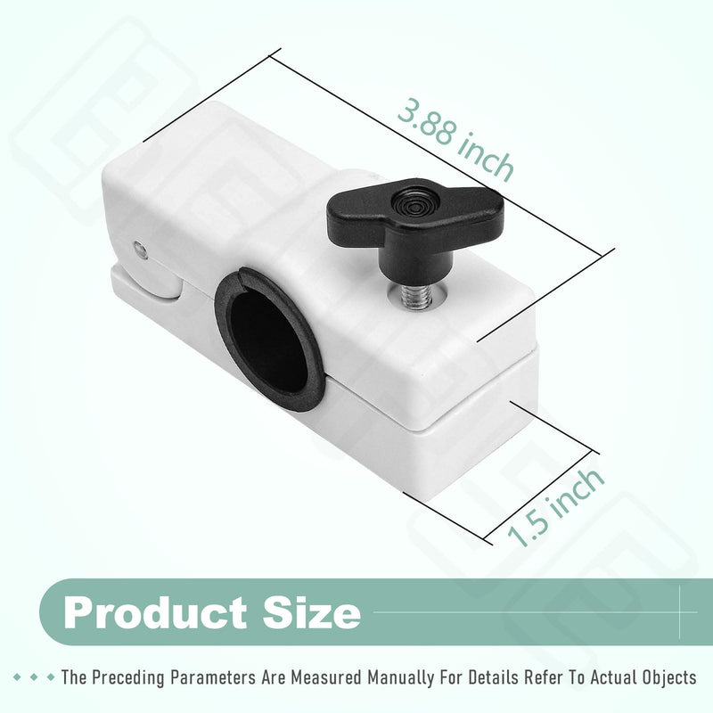 327199-1 Removable Rail Mount Clamps - Use for Round Tubing Compatible with S-ea Dog