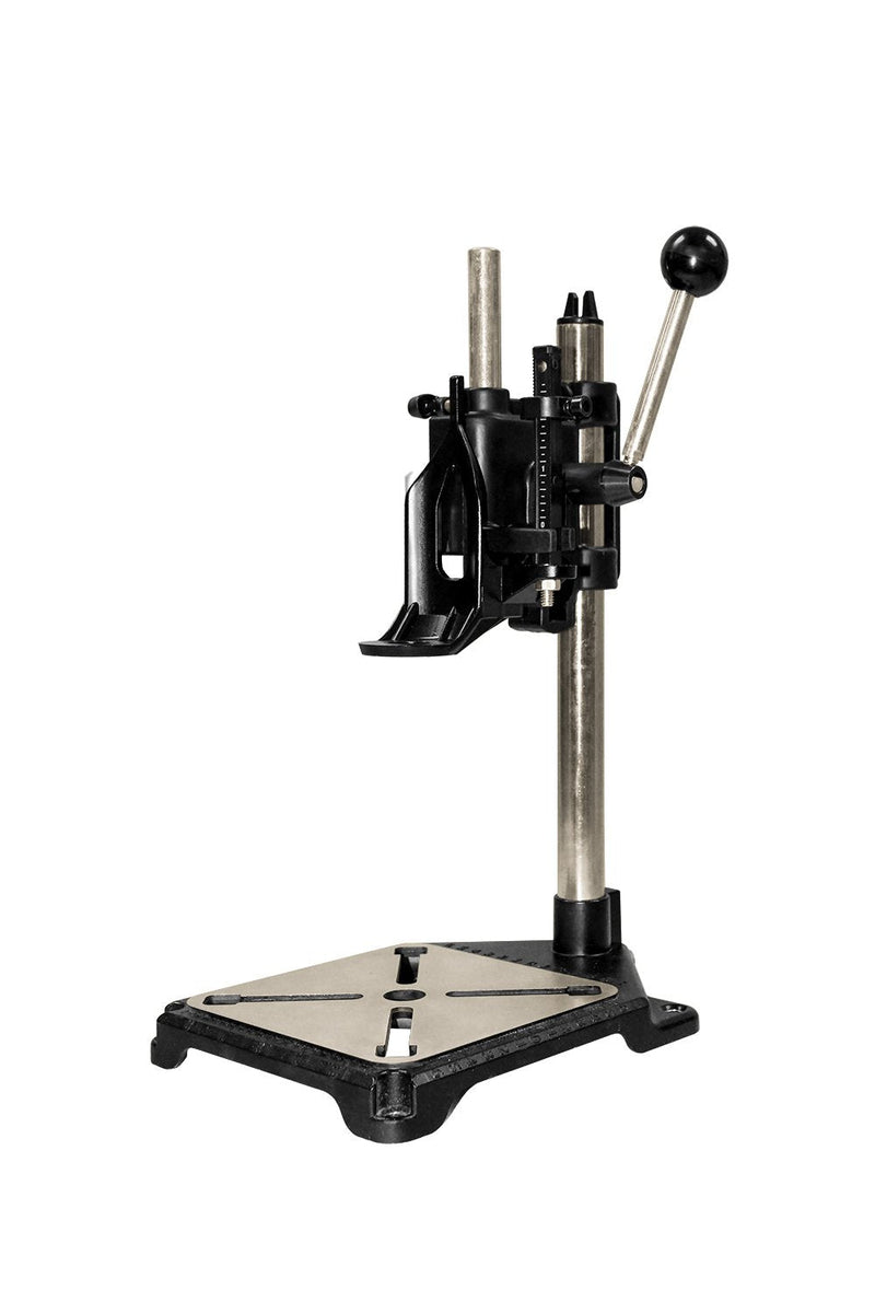 Milescraft 1097 ToolStand - Variable Speed Drill Press Stand (compatible with Dremel). Rotary Tool Not Included, Black