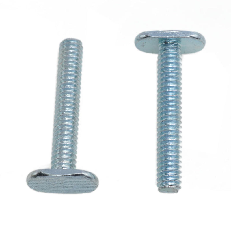 yukata T Track Bolts 1/4"-20 t Track Bolts t Slot Bolts General Purpose T-Track 1-1/2 inch Long T-Slot Bolts Woodworking fixtures and fixtures T-Track Fittings 12PCS
