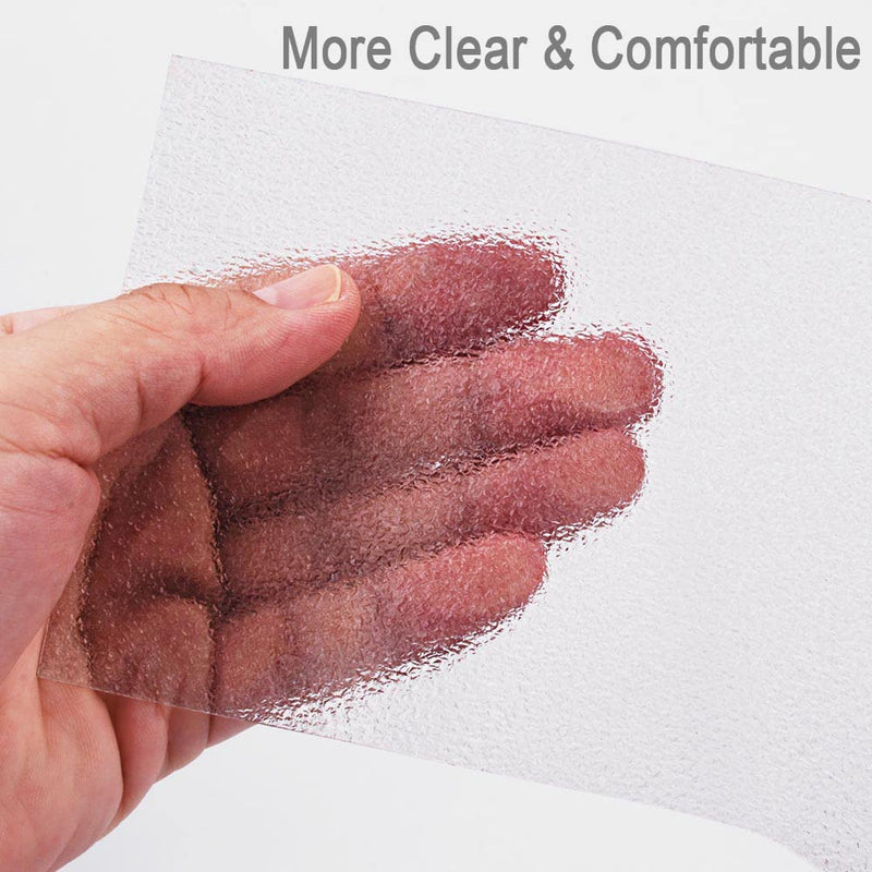 Anti Slip Tape Transparent, More Clear and Comfortable Safety Track Tape (1" Width x 190" Long, Clear) 1" Width x 190" Long