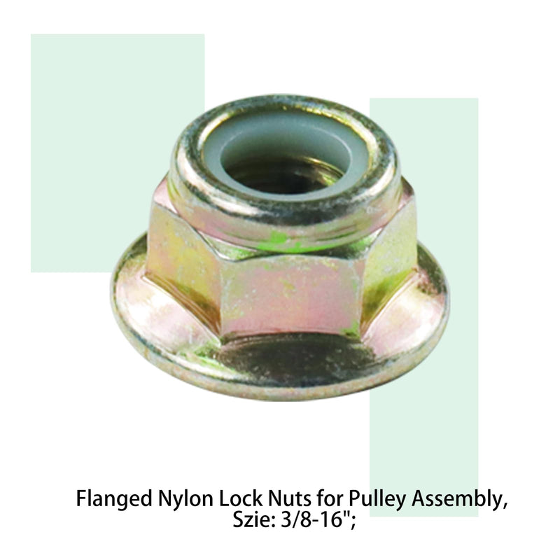 GX20286 V Idler Pulley with GX20287 Idler Pulley GX20006 V Belt Replaces GX20286 Pulley, John Deere Pulley GX20286, John Deere GX20287 Idler Pulley, 690409MA Pulley, 1760097, AM103019, AM32672 GX20286+GX20287+GX20006 Belt