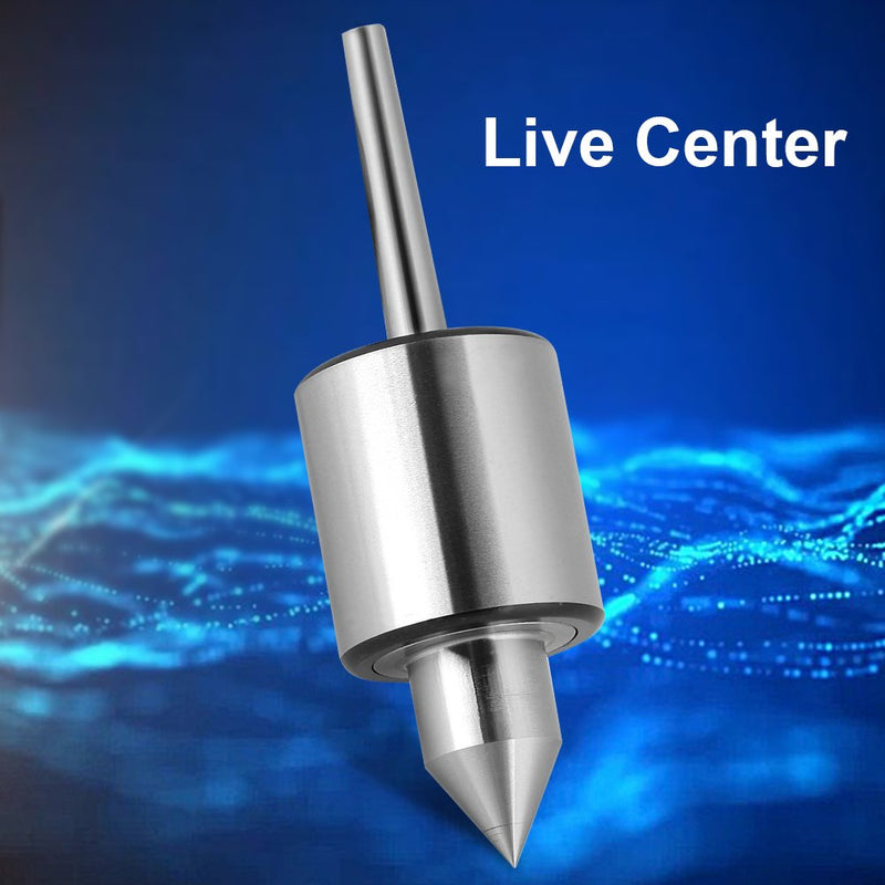 MT0 Live Center，Acogedor Bearing Steel Precision Revolving Milling Live Center for Metal Turning, Grinding, and Machining.