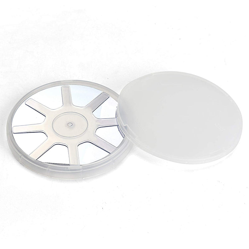 Silicon Wafer Carrier - 2 inch Single Wafer Box,Including Container,Cover & Spring,10 Pack
