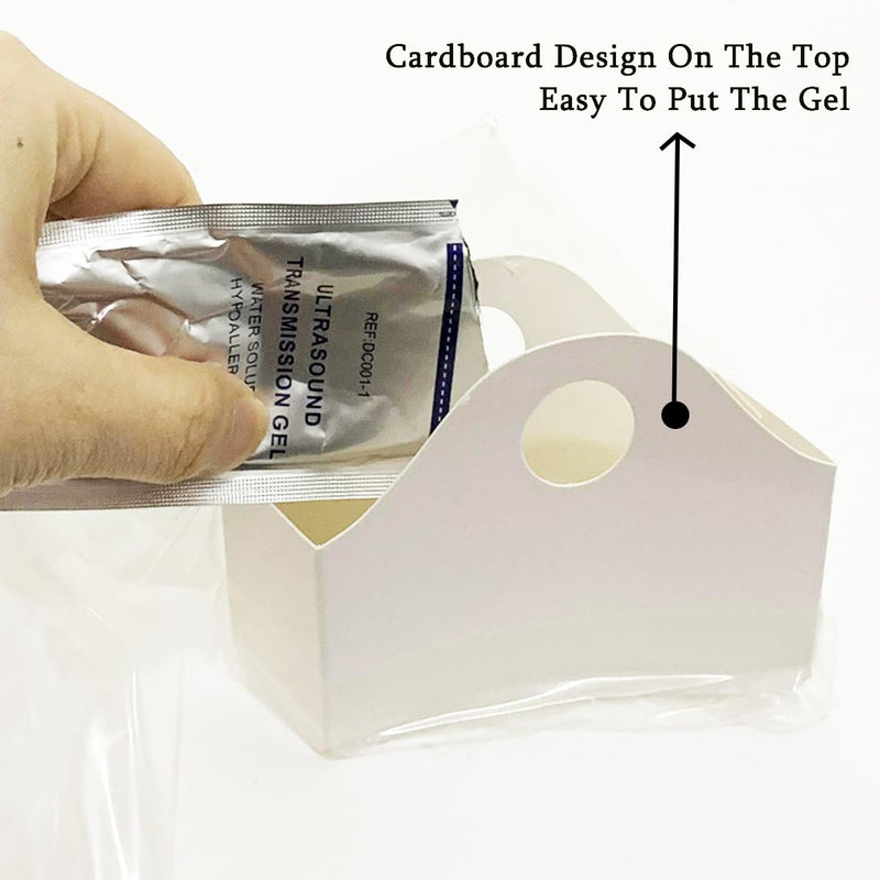 MEDISS Ultrasound Probe Cover, 5.5" x 48", Sterile Disposable Latex-Free, Individually Packaged (5 Covers)