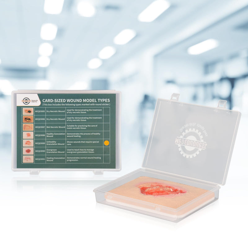 Wound Packing Trainer, Unhealthy Granulation Wound Simulation Models for Medical Education, Wound Care Demonstrations Tool